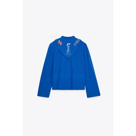 ZARA EMBROIDERED JACKET - Picture 5 of 6